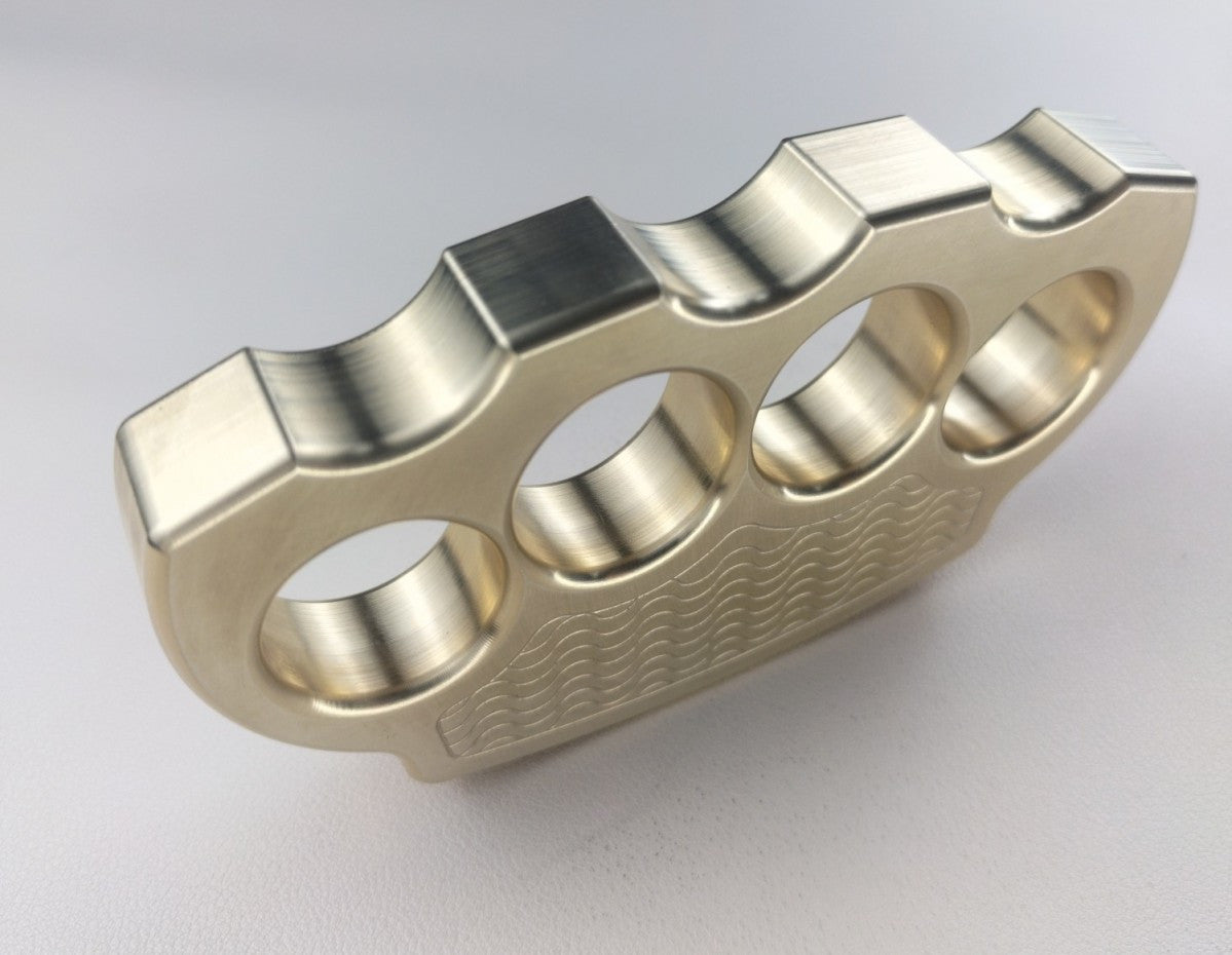Brass Smooth Wave Outdoor EDC Tools
