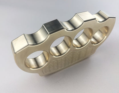Brass Smooth Wave Outdoor EDC Tools