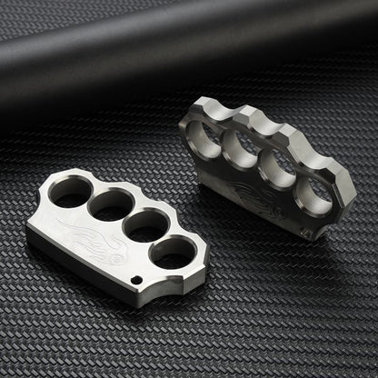 Vintage-Inspired Steel Whirl Pattern Carry Tools