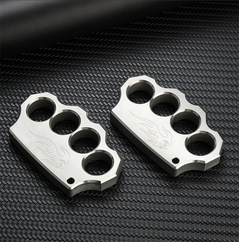 Vintage-Inspired Steel Whirl Pattern Carry Tools