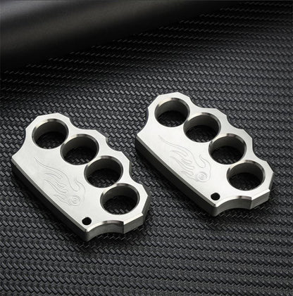 Vintage-Inspired Steel Whirl Pattern Carry Tools