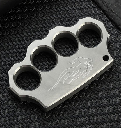 Vintage-Inspired Steel Whirl Pattern Carry Tools