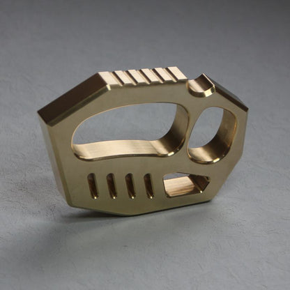 Rope Hole Pattern Brass Portable EDC Tool