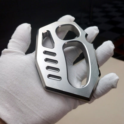 304 Stainless EDC Tool with Integrated Rope Hole Feature