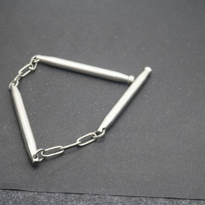 Three-Section Stainless Steel Tool for Outdoor Use