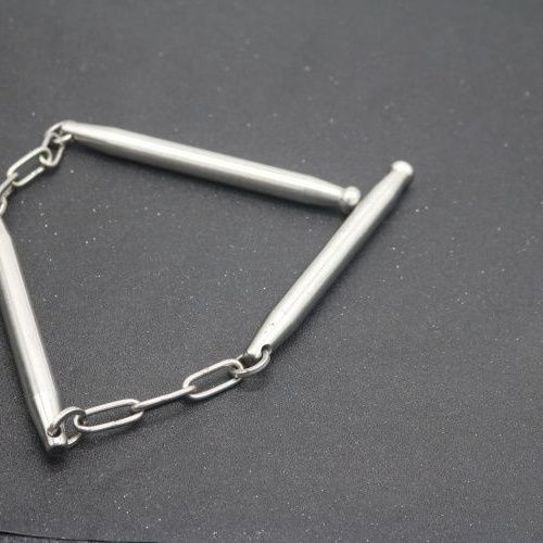 Three-Section Stainless Steel Tool for Outdoor Use