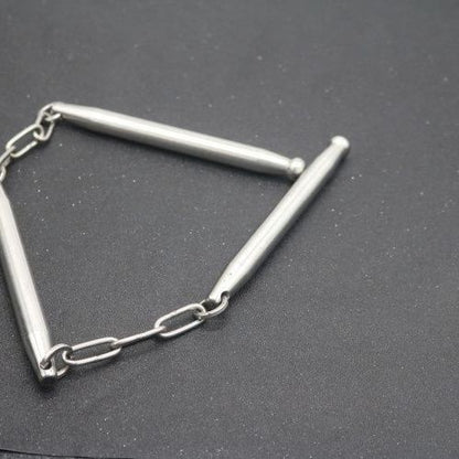 Three-Section Stainless Steel Tool for Outdoor Use