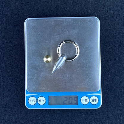 Portable Mini Capsule Open Box Keychain Decoration