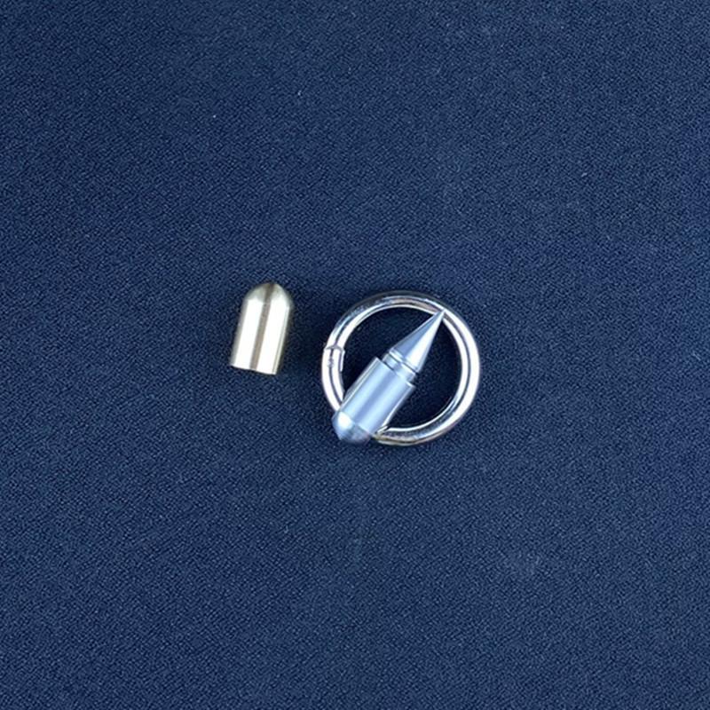 Portable Mini Capsule Open Box Keychain Decoration