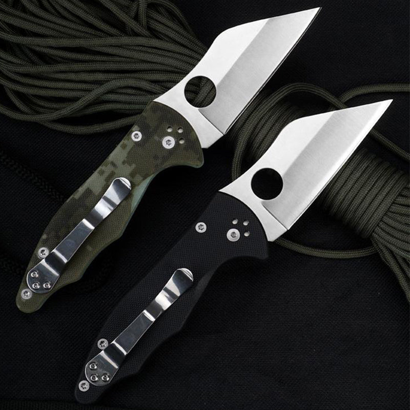 Portable Folding Pocket Tool with G10 Material Handle