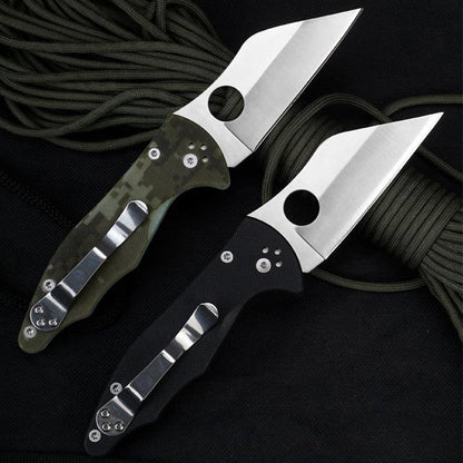Portable Folding Pocket Tool with G10 Material Handle
