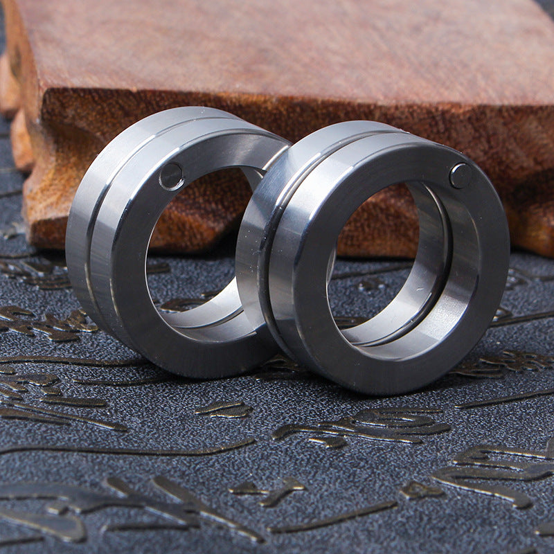 Foldable Four-Hole Stainless Outdoor EDC Tool