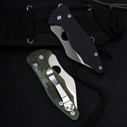 Portable Folding Pocket Tool with G10 Material Handle
