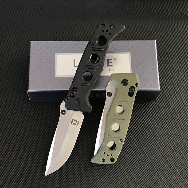 Liome 273 Outdoor Folding Pocket Tool with G10 Grip and Stonewashed Finish