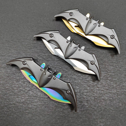 Double Folding Bat Design Outdoor Pocket Tool