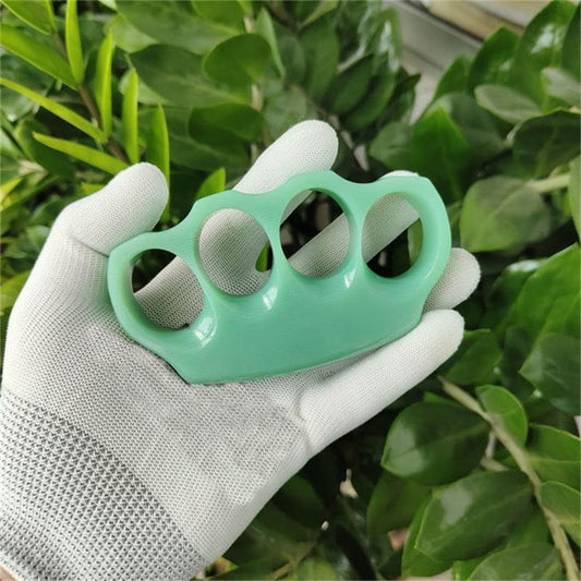 Large-Hole Green G10 Tool for Outdoor Use