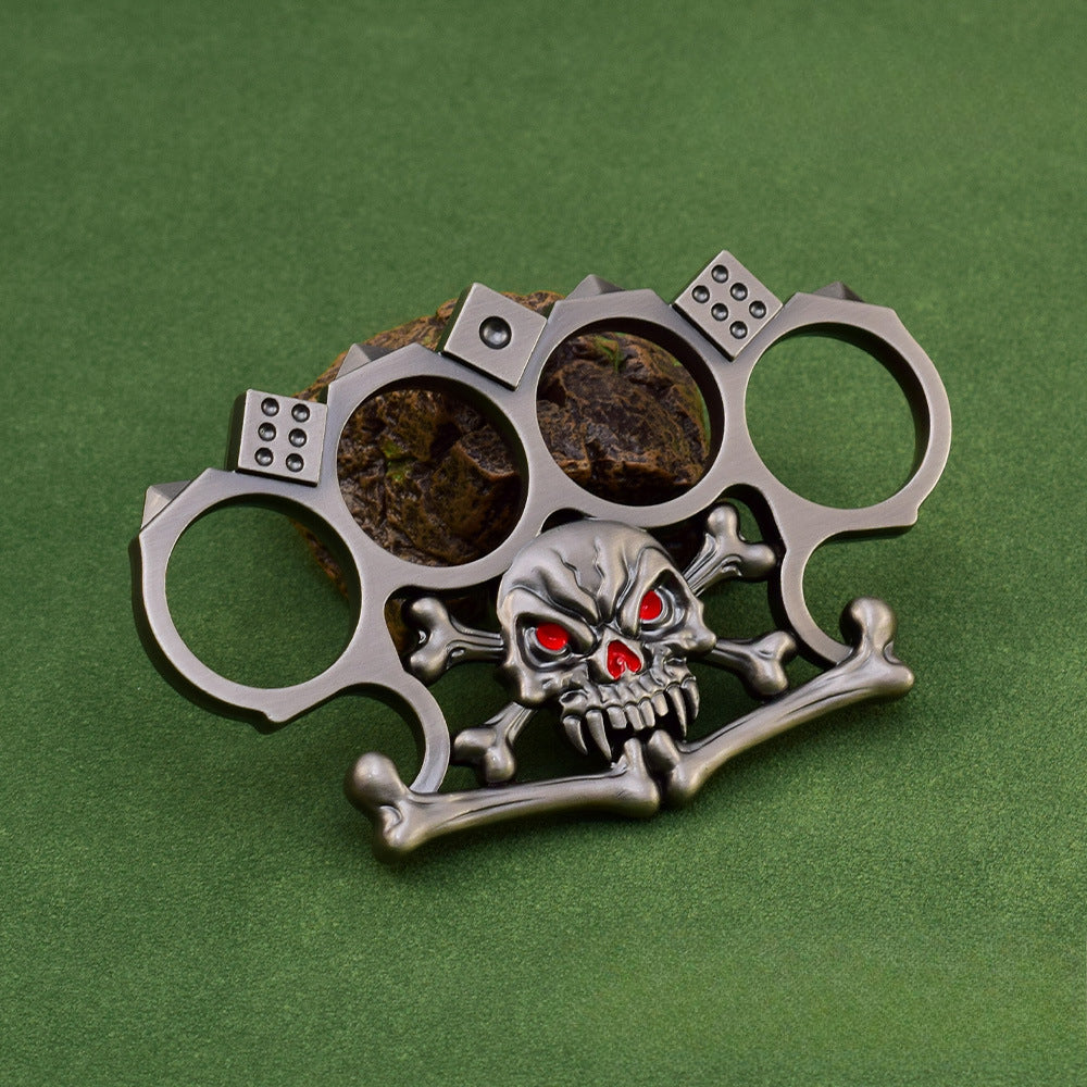 Dice-Inspired Skull Hand Grip Accessory