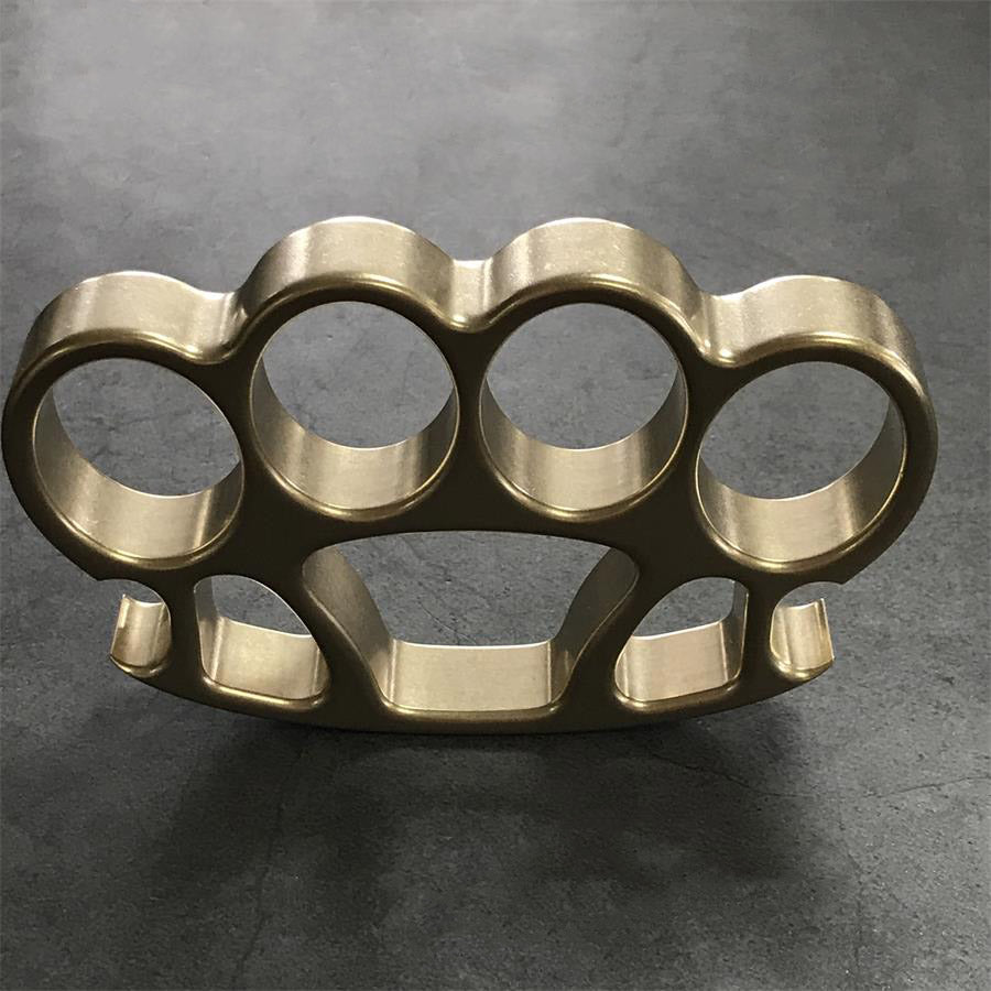 Stonewashed Brass Opener for Everyday Carry