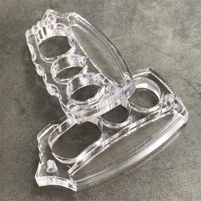 Outdoor EDC Tool with Large Opening in See-through Plastic