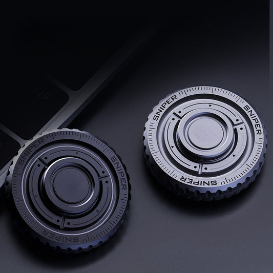 Monochrome Gyroscopic EDC Hand Toy for Relaxation