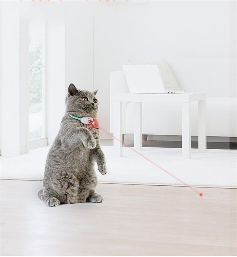 Intelligent Laser Cat Teaser Collar Pet Toys