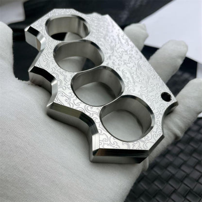 Thickened Outdoor Tool with Elegant Carved Detailing in 304 Steel