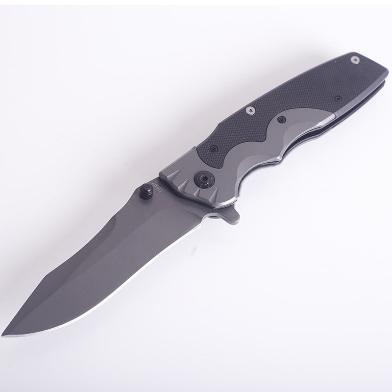 G10 Wood Handle Multi-functional Folding Tool for Outdoor Portable Use