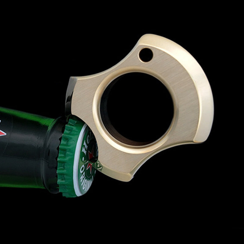 Versatile Brass TC4 Beverage Opener Everyday Carry Tool