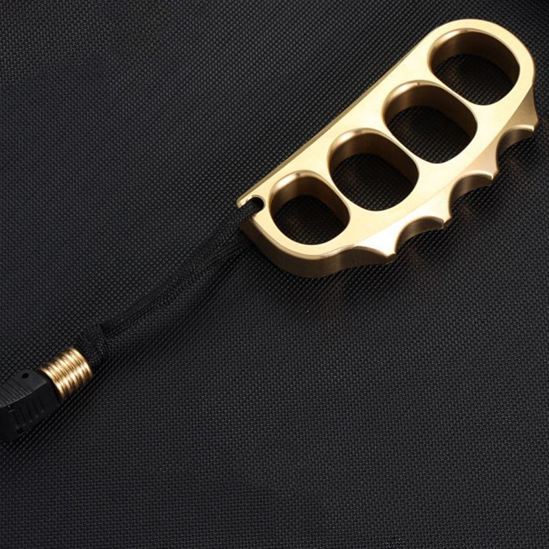 Large Sized Pea Brass Outdoor Backpack Tool