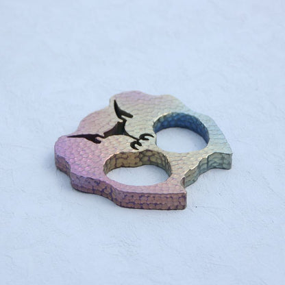 Outdoor EDC Tool with Titanium Dog Face Design