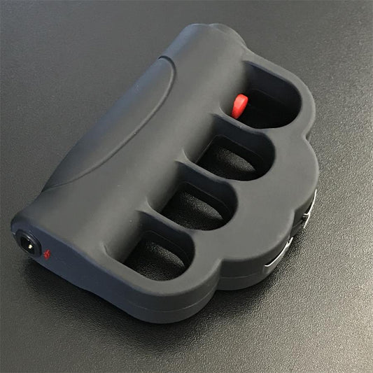 Versatile Black Quad-Hole Outdoor Tool for Convenient Carry