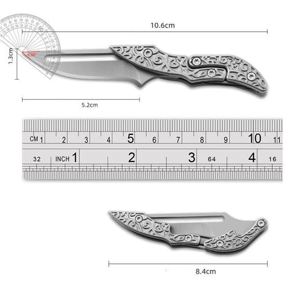 Pocket-Sized Folding Morphing EDC Tool for Backpack Carry