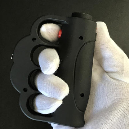 Versatile Black Quad-Hole Outdoor Tool for Convenient Carry
