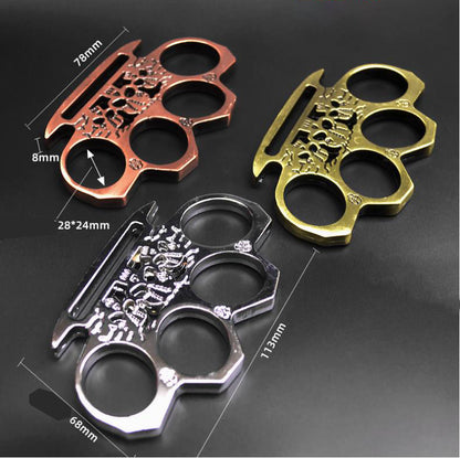 Skeleton-Themed Outdoor Tool with Three Brothers for EDC