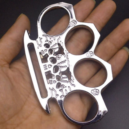 Skeleton-Themed Outdoor Tool with Three Brothers for EDC