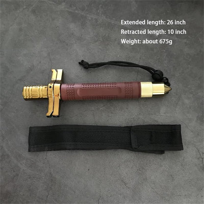 Outdoor EDC Tool Made of Alloy Steel with Nylon Sheath