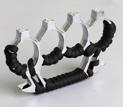 Outdoor Pocket EDC Tool with Large Hole and Rope for Backpack
