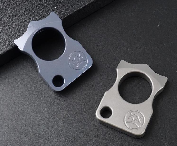 Small Titanium Alloy Keychain Bottle Opener Portable EDC Tool