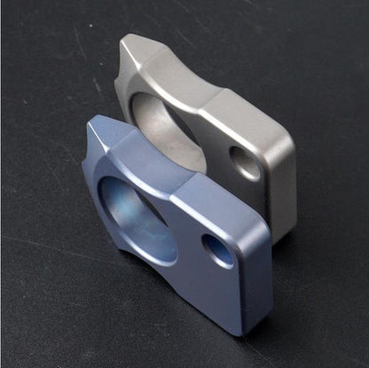 Small Titanium Alloy Keychain Bottle Opener Portable EDC Tool