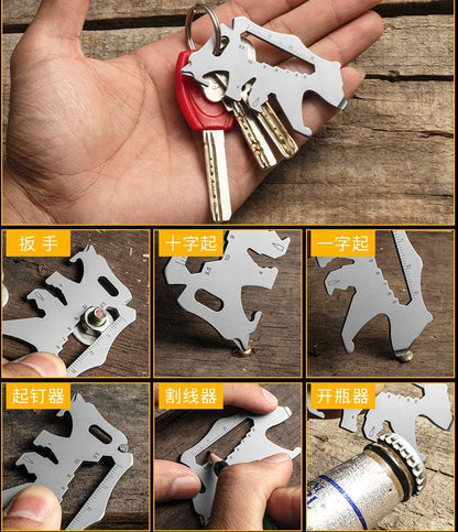 Outdoor EDC Multifunctional Repair Snap-on Tool Stainless Steel Mini Portable Small Tool