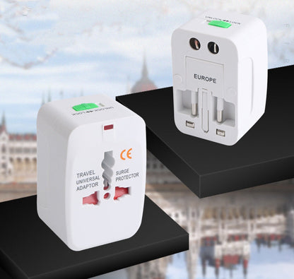 Global Travel Socket Featuring Universal Plugs for Multiple Countries