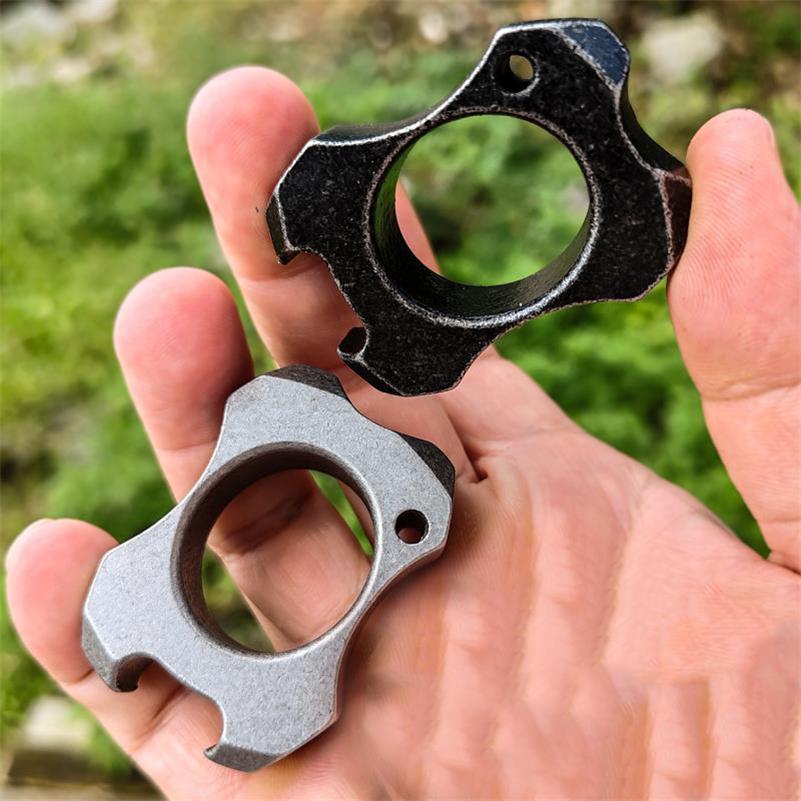 Small Steel Multifunctional Bottle Opener Outdoor EDC Tool