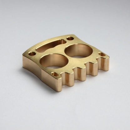 Portable Brass Edc Tool with Mini Smiley Face Bottle Opener