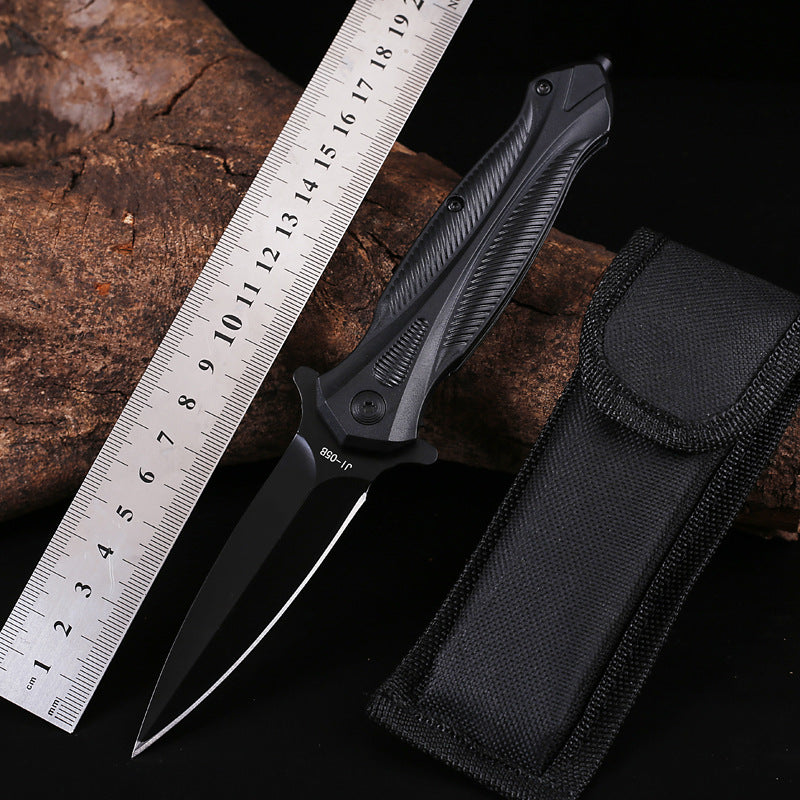 Outdoor Tool with Folding Design and Plastic Handle