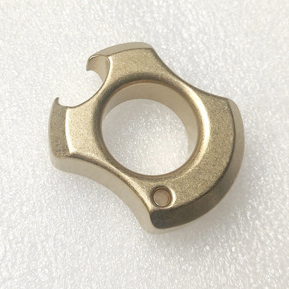 Versatile Brass TC4 Beverage Opener Everyday Carry Tool