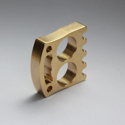 Portable Brass Edc Tool with Mini Smiley Face Bottle Opener