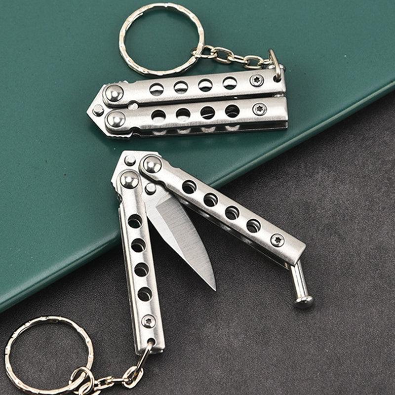Small Folding Keychain EDC Tool Designed for Outdoor Use