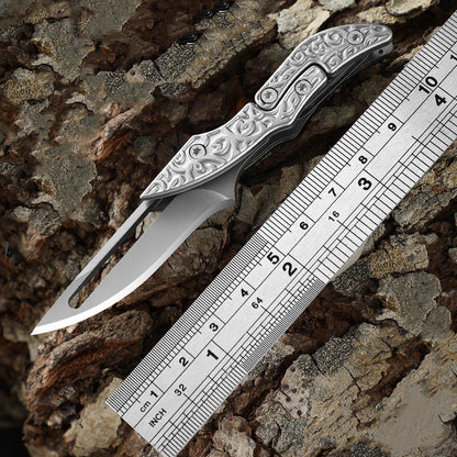 Pocket-Sized Folding Morphing EDC Tool for Backpack Carry