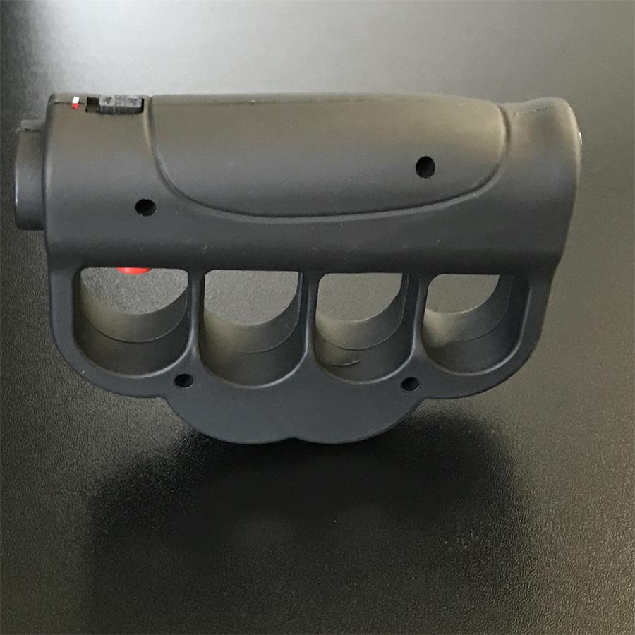 Versatile Black Quad-Hole Outdoor Tool for Convenient Carry