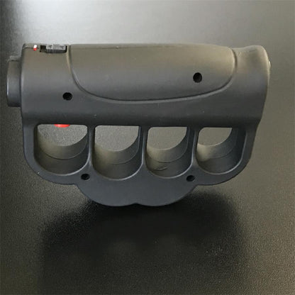 Versatile Black Quad-Hole Outdoor Tool for Convenient Carry
